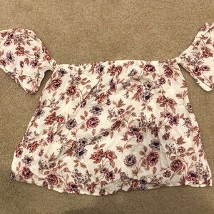 Off the shoulder top
